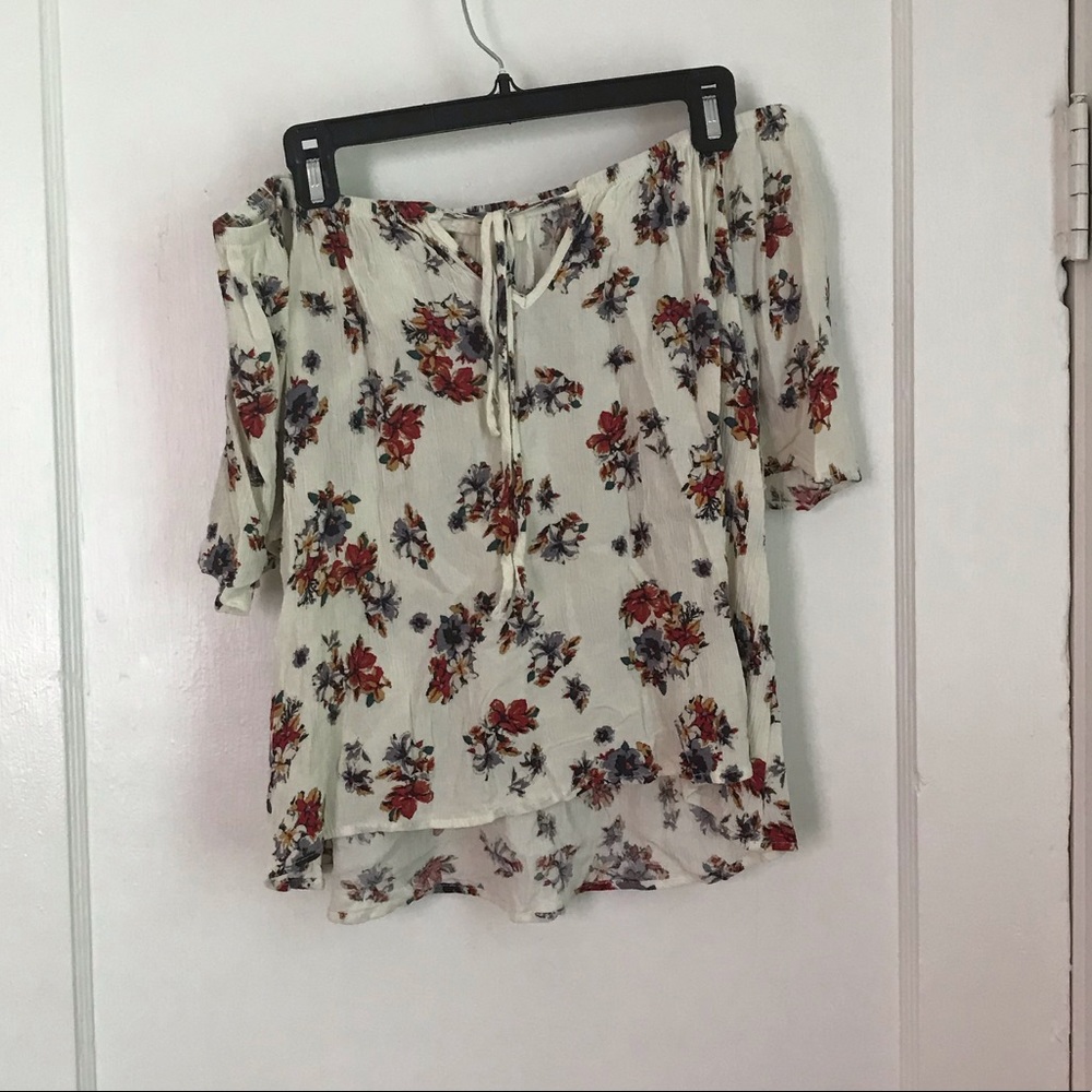 Pitaya off the shoulder top